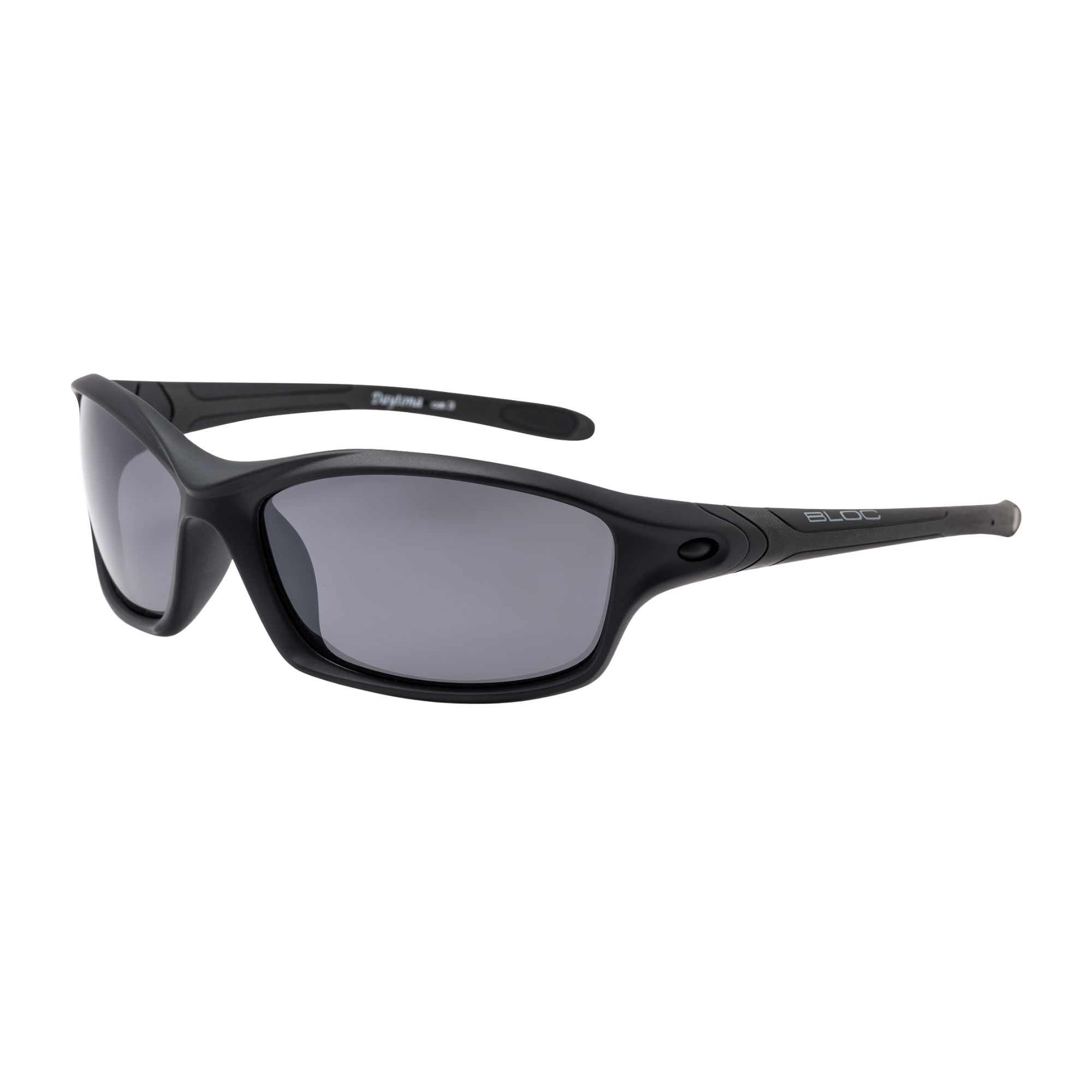 Bloc Eyewear Daytona Sunglasses (Polarised Grey Lens/Matt Black Frame)