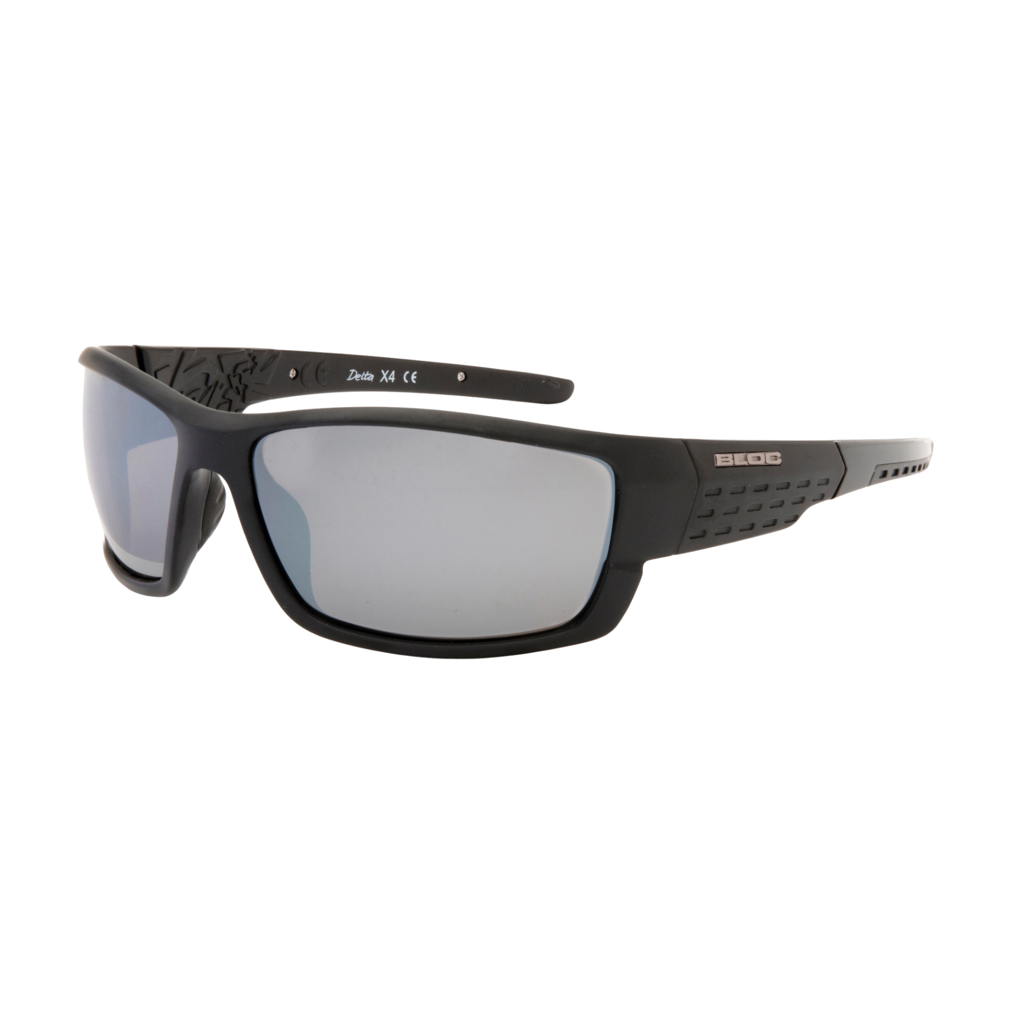 Bloc Eyewear Delta Sunglasses (Polarised Grey Lens/Matt Black Frame)
