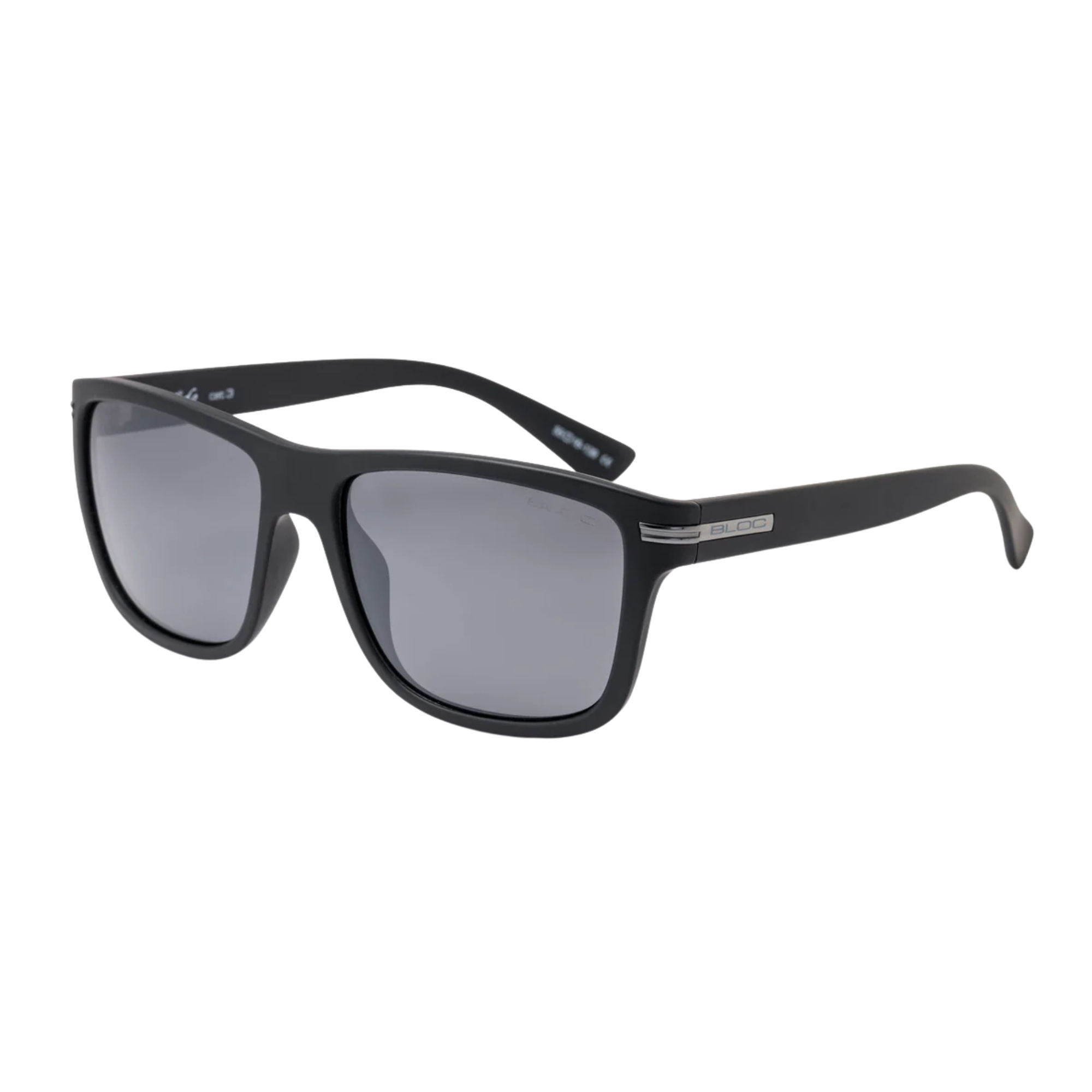 Bloc Eyewear Tide Sunglasses (Polarised Grey Lens/Matt Black Frame)