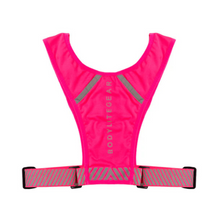 Load image into Gallery viewer, Bodylite Gear Unisex Reflective Phone Holder Vest (Neon Pink)
