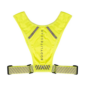 Bodylite Gear Unisex Reflective Phone Holder Vest (Neon Yellow)