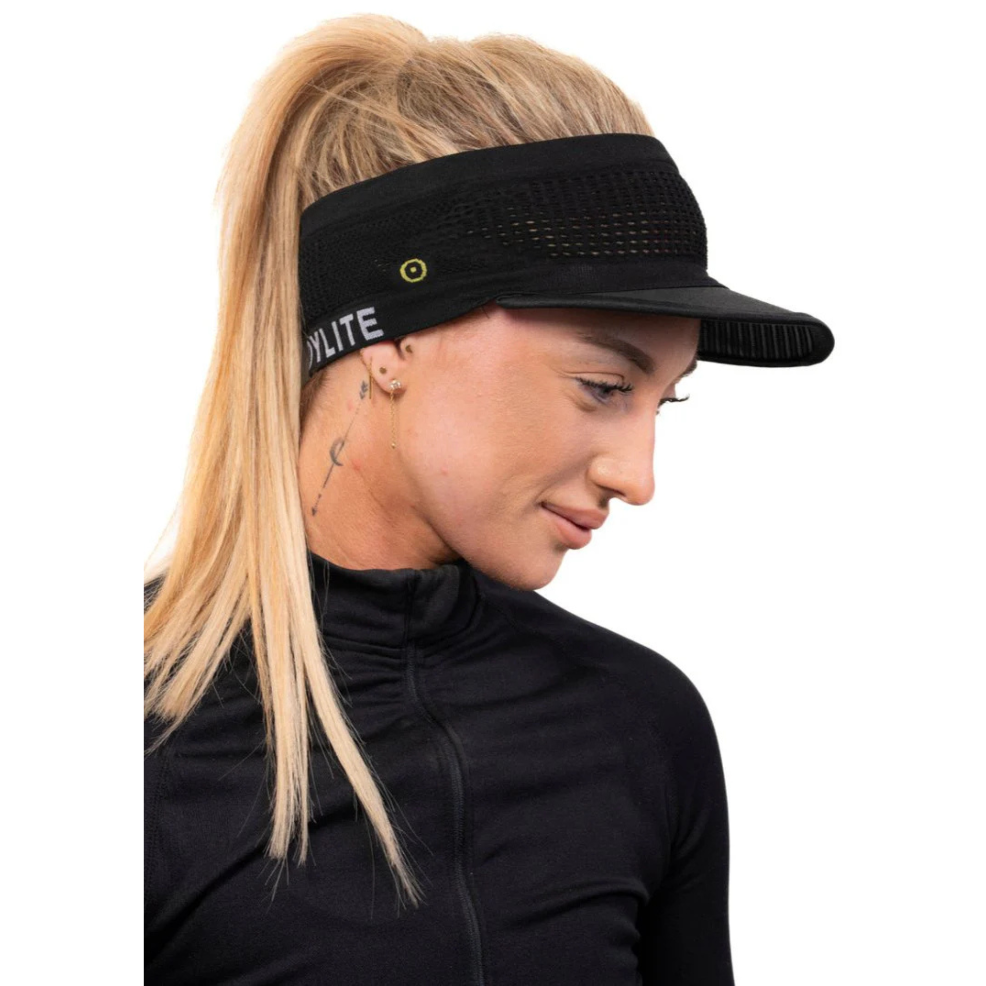 Bodylite Gear Unisex Running Visor (Black)