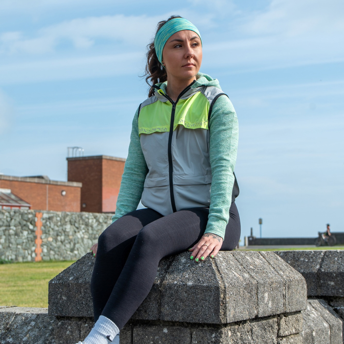 Bodylite Gear Unisex Summer Running Headband (Green)