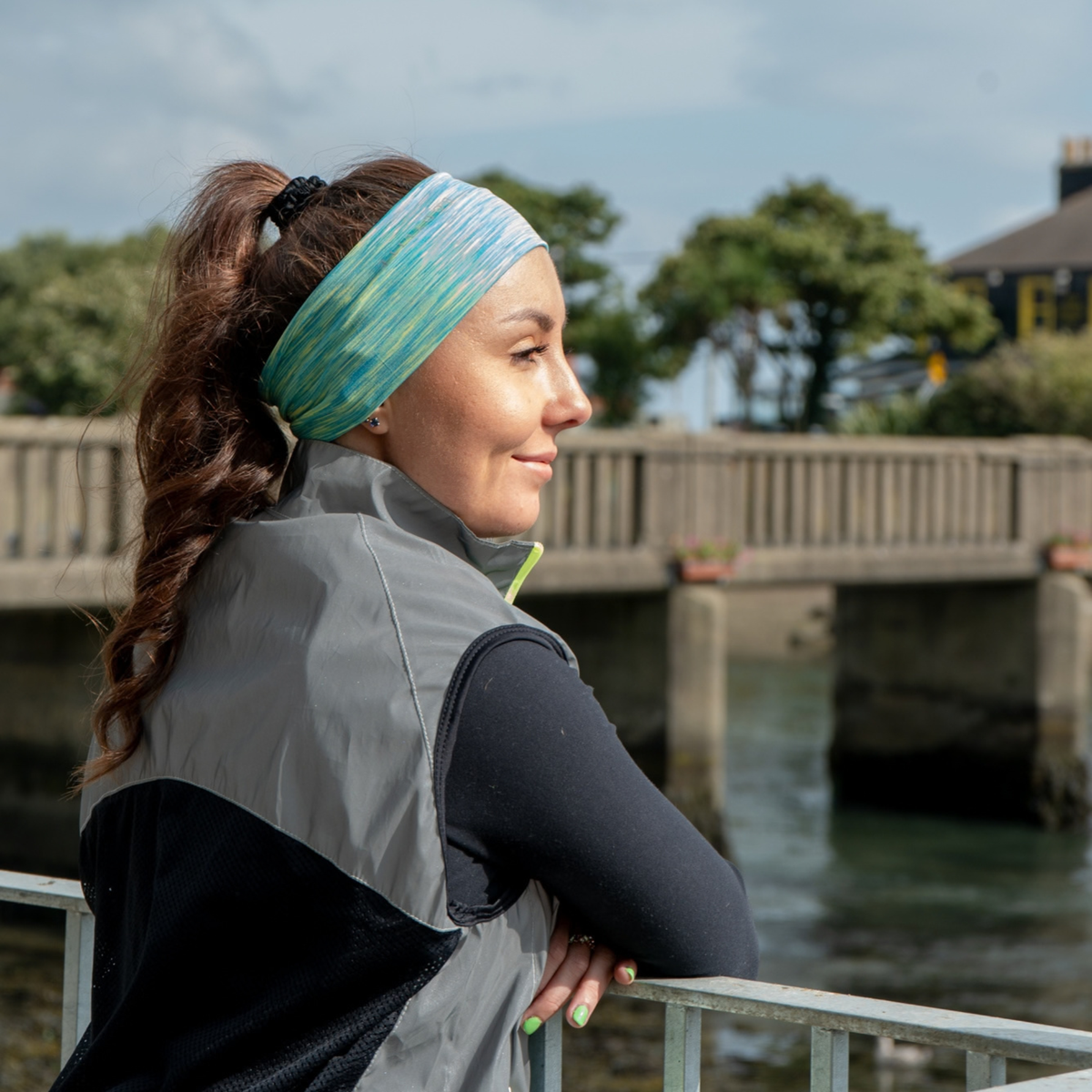 Bodylite Gear Unisex Summer Running Headband (Green)