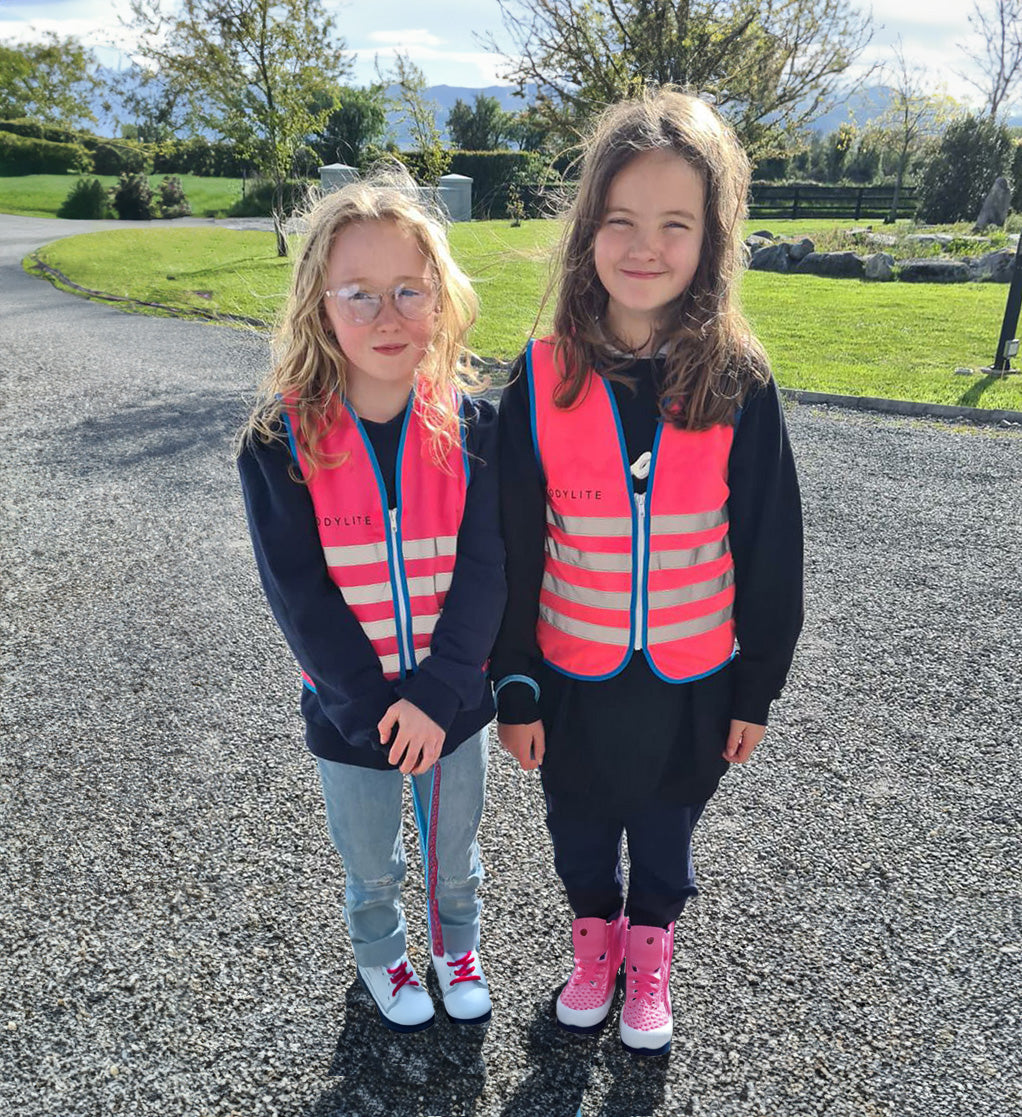 Bodylite Gear Kids Reflective Vest (Pink)