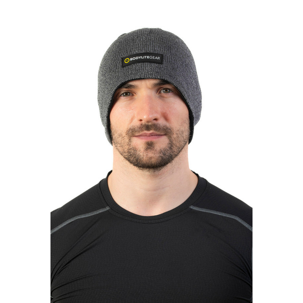 Bodylite Gear Unisex Reflective Beanie (Black)