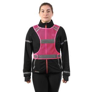 Bodylite Unisex V2 Reflective Vest (Neon Pink)