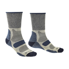Load image into Gallery viewer, Bridgedale Hike Lightweight Cotton Comfort Boot Length Socks (Indigo)
