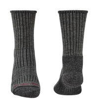 Load image into Gallery viewer, Bridgedale Men&#39;s Hike Midweight Merino Comfort Boot Length Socks (Charcoal)
