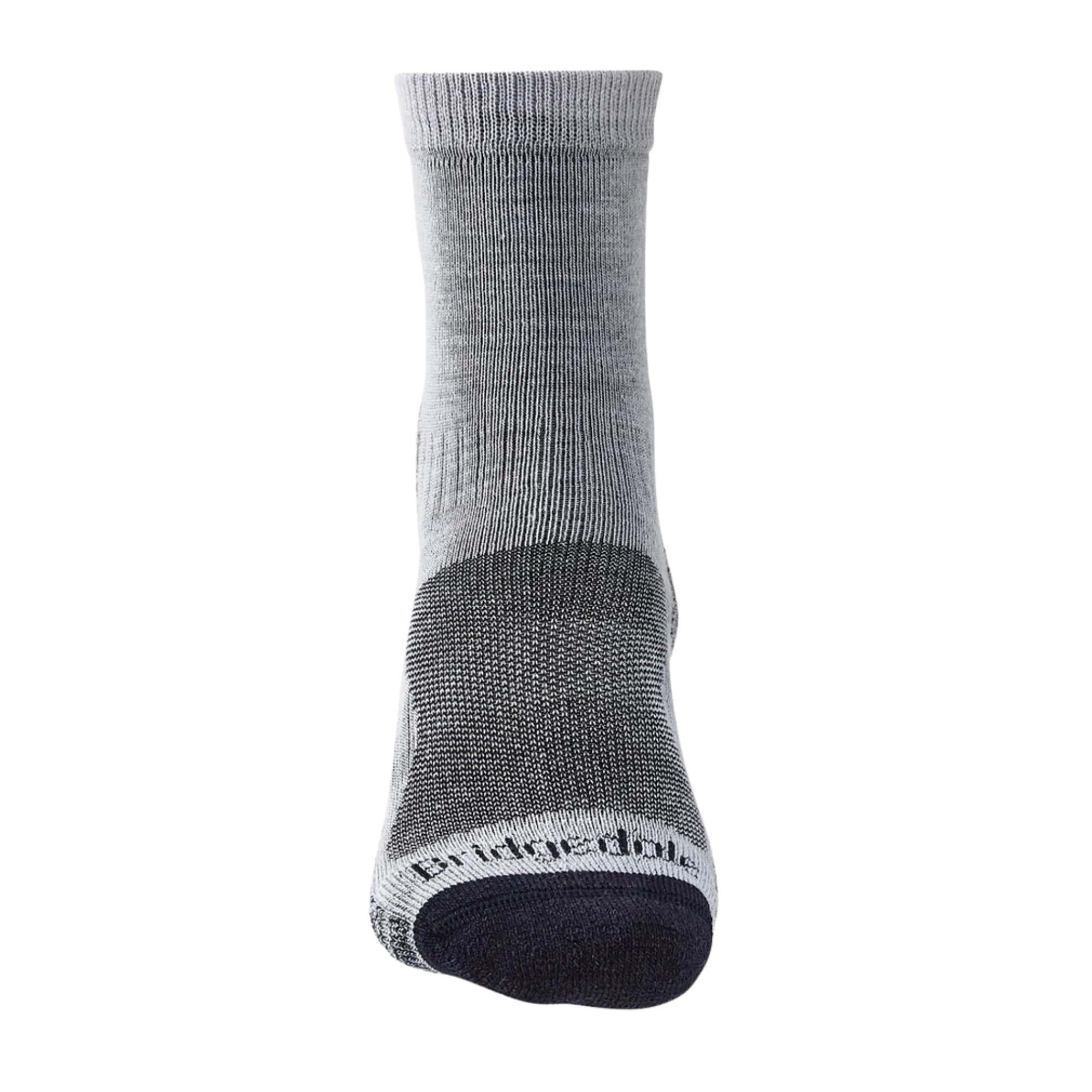 Bridgedale Men's Lightweight Merino Performance 3/4 Crew Length Hike Socks (Silver/Navy)
