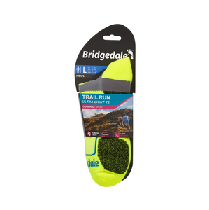 Bridgedale Men's Ultralight T2 Coolmax Trail Running Low Socks (Yellow)