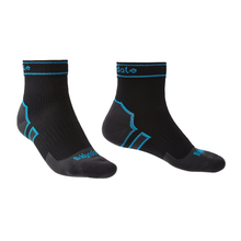 Load image into Gallery viewer, Bridgedale Unisex Waterproof Midweight Merino Blend Ankle Length Storm Socks (Black)
