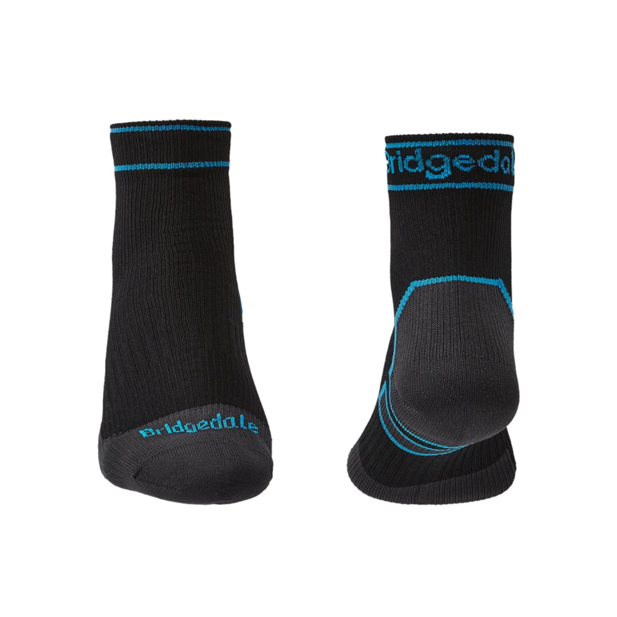 Bridgedale Unisex Waterproof Midweight Merino Blend Ankle Length Storm Socks (Black)