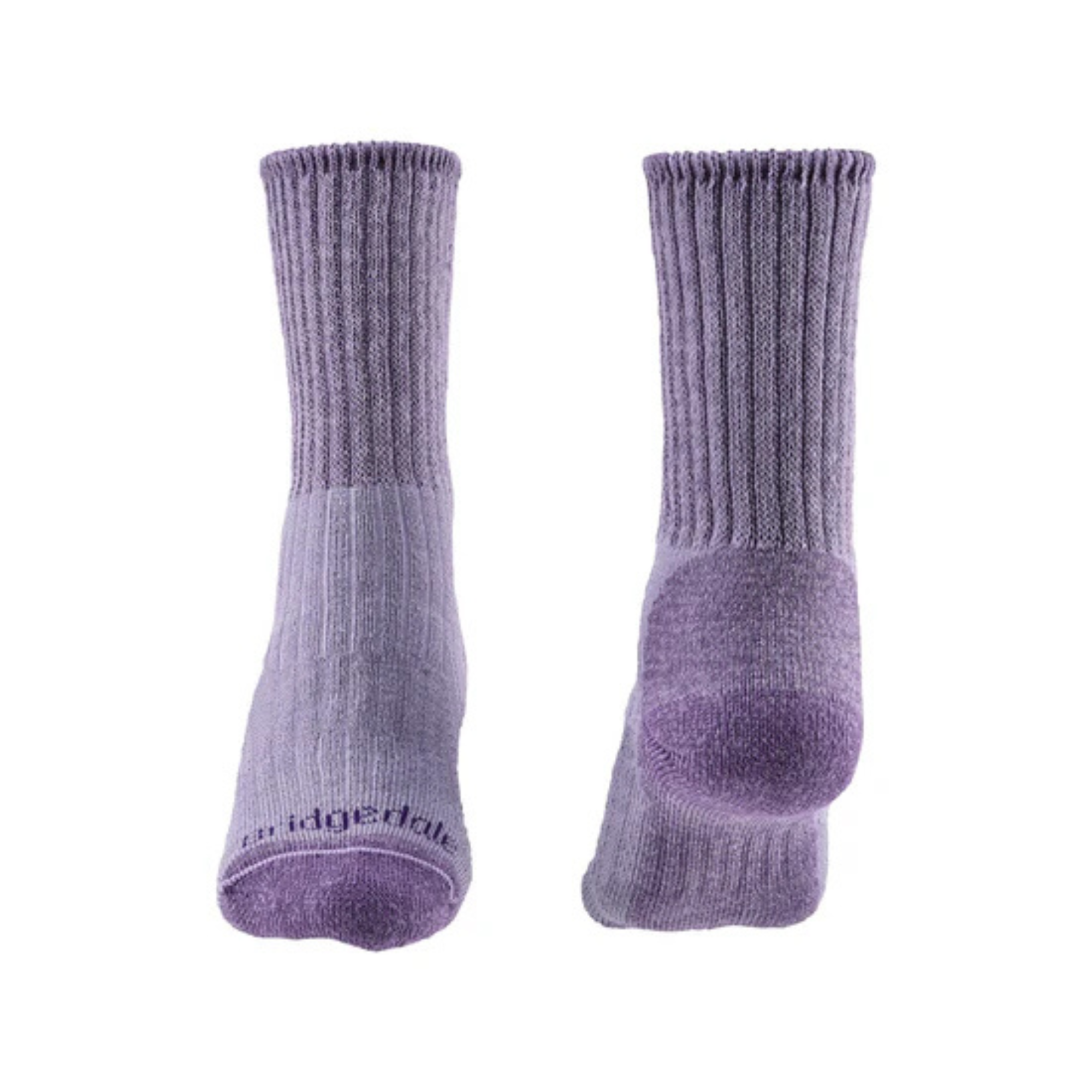 Bridgedale Women's Midweight Merino Comfort Fit Boot Length Hike Socks (Violet)