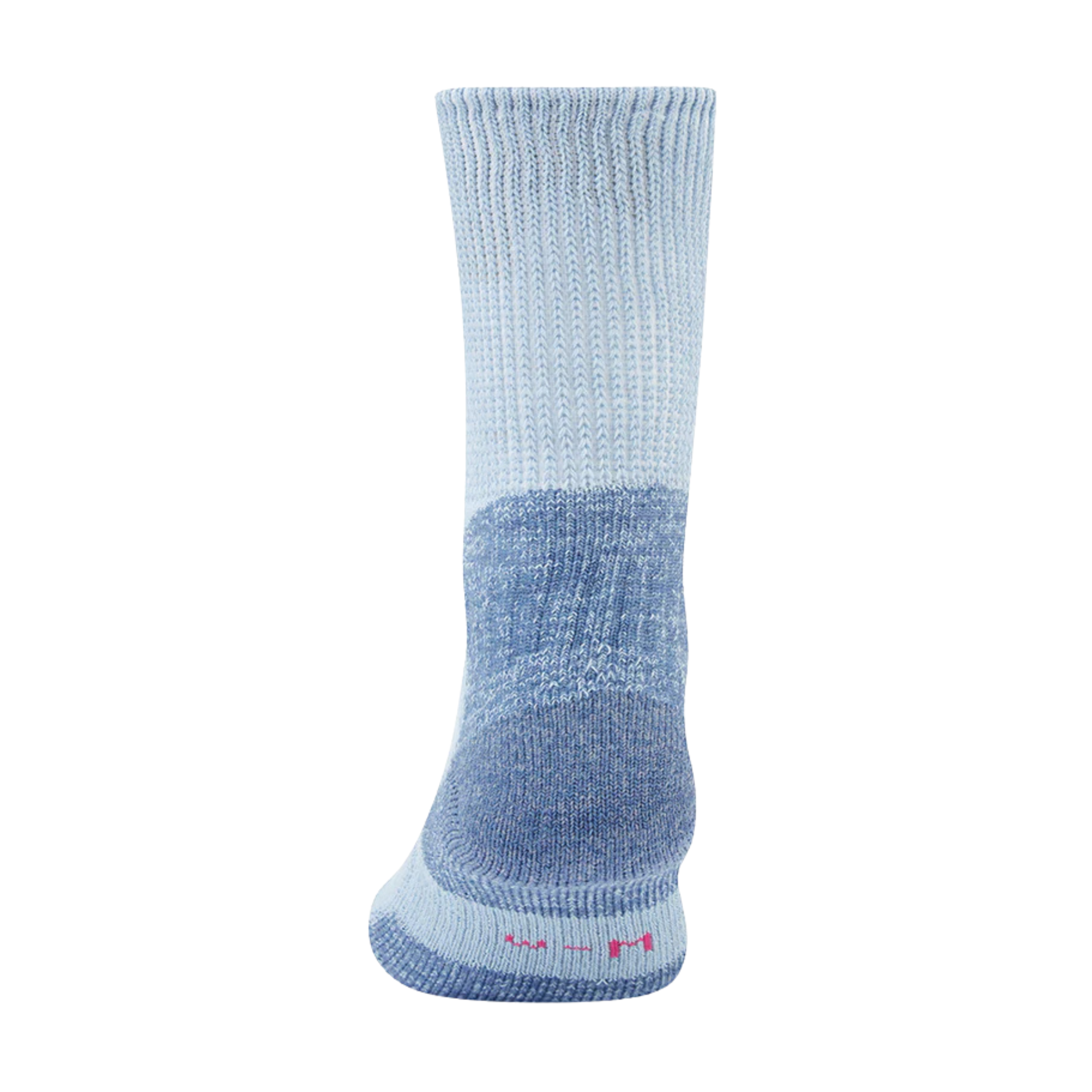 Bridgedale Women's Lightweight Merino Comfort Fit Boot Length Hike Socks (Powder Blue)