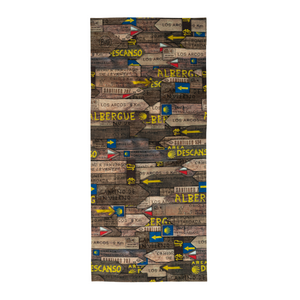 Camino de Santiago Coolnet UV Buff (Destinos Brown)