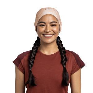 Buff Coolnet UV Wide Headband (Moutah Apricot)