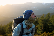 Load image into Gallery viewer, Buff Merino Lightweight Beanie Hat (Multistripes Tempest)
