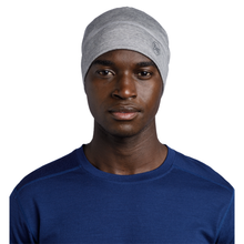 Load image into Gallery viewer, Buff Merino Lightweight Beanie Hat (Solid Light Grey)
