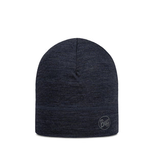 Buff Merino Lightweight Beanie Hat (Solid Night Blue)