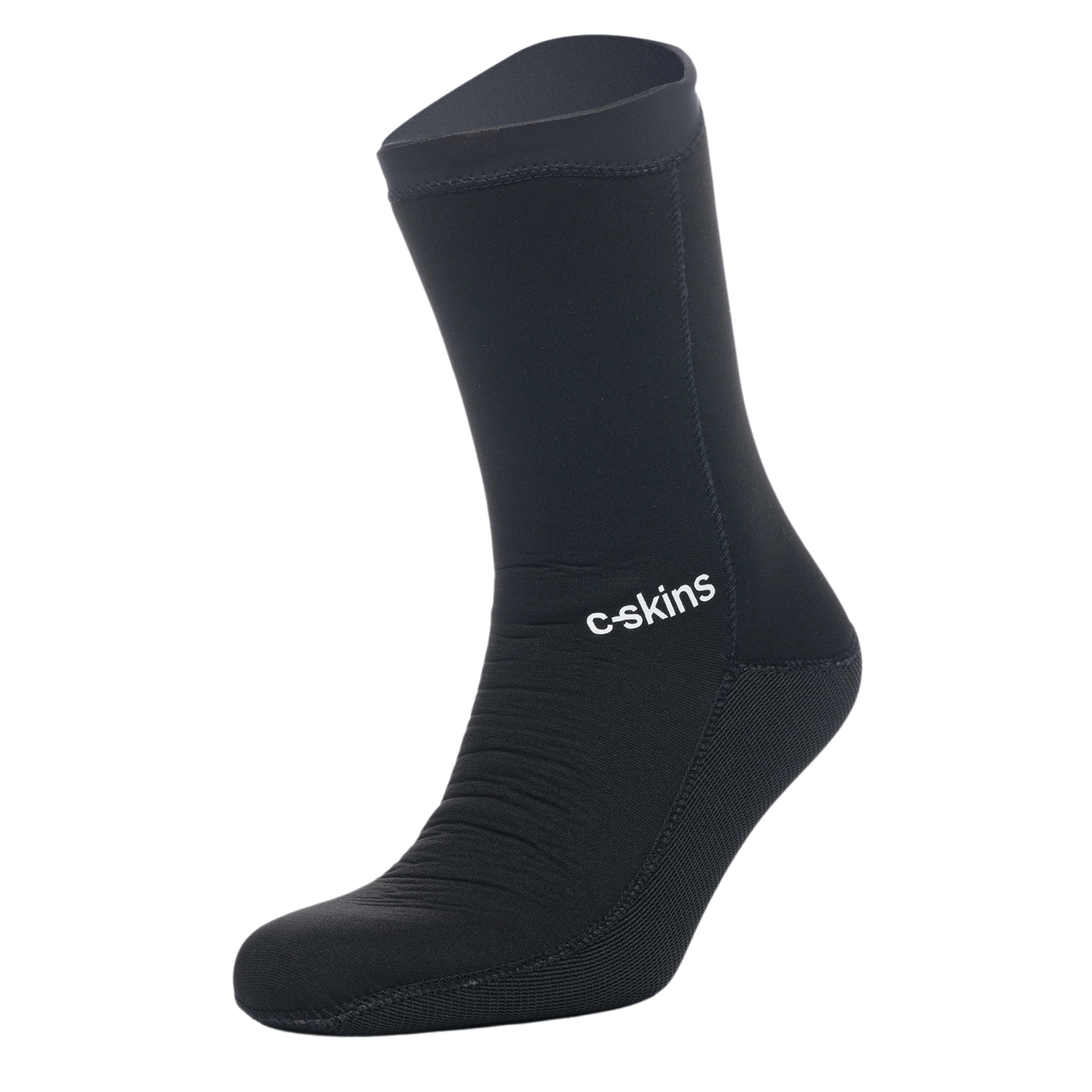 C-Skins Unisex Swim Research Freedom GBS Neoprene Thermal Swim/Watersports Socks (Black)(4mm)