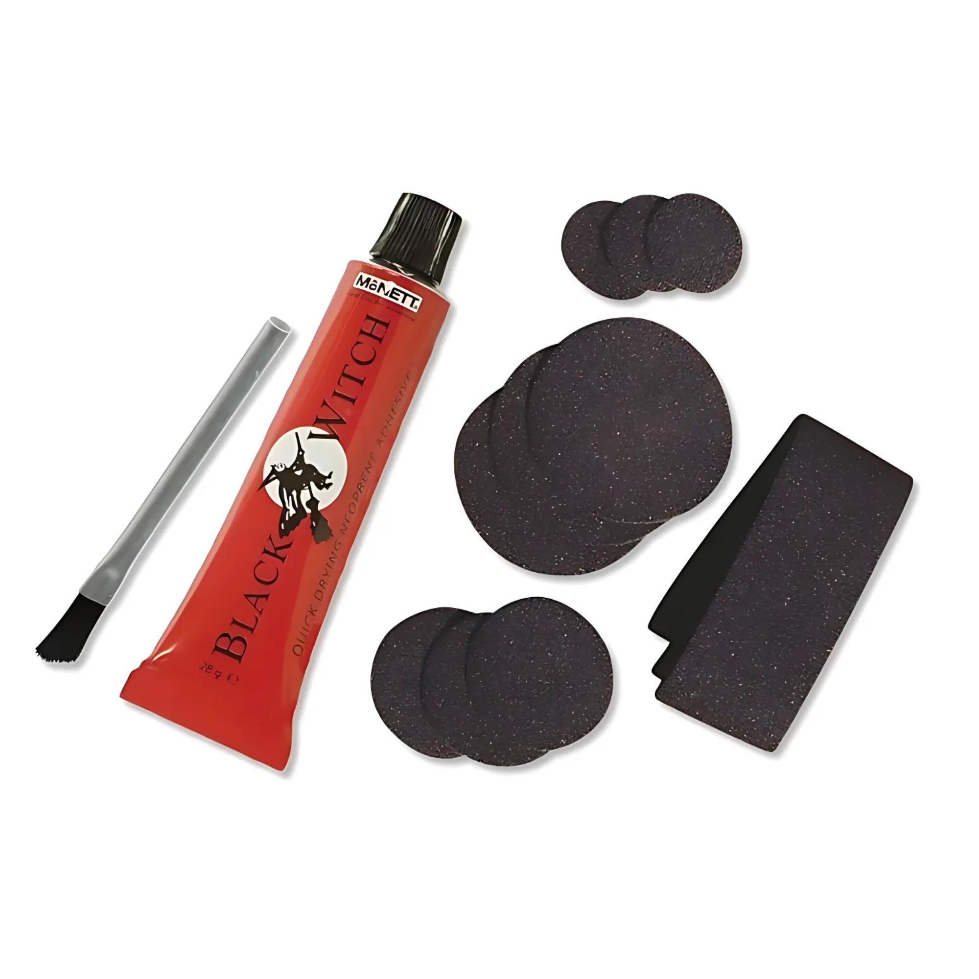 C-Skins Black Witch Neoprene Repair Kit (12 Pieces)