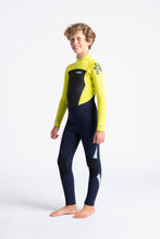 Load image into Gallery viewer, C-Skins Junior Legend 5/4/3 Steamer Wetsuit (Slate/Green/Silver)
