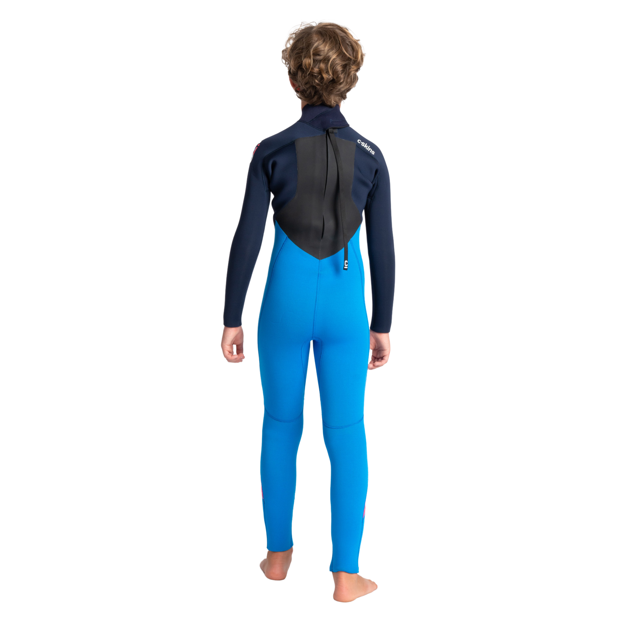 C-Skins Junior Legend 5/4/3mm GBS Steamer Wetsuit (Cyan/Slate/Multi)