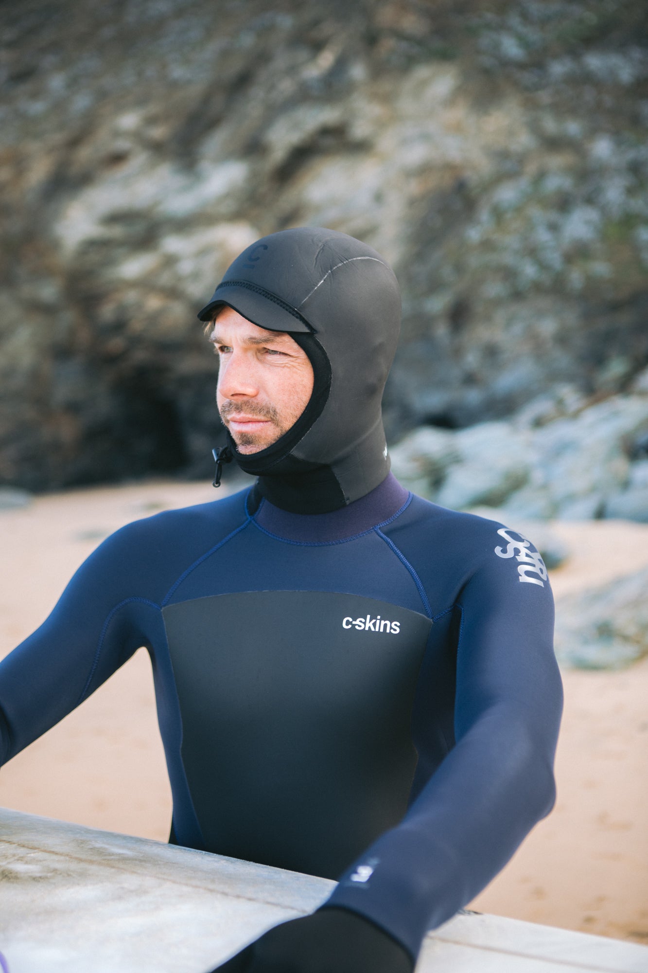 C-Skins Unisex Legend GBS Neoprene Thermal Swim/Watersports Hood (Black)(2mm)