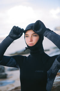 C-Skins Legend Neoprene Thermal Swim/Watersports Hood (Black)(2mm)