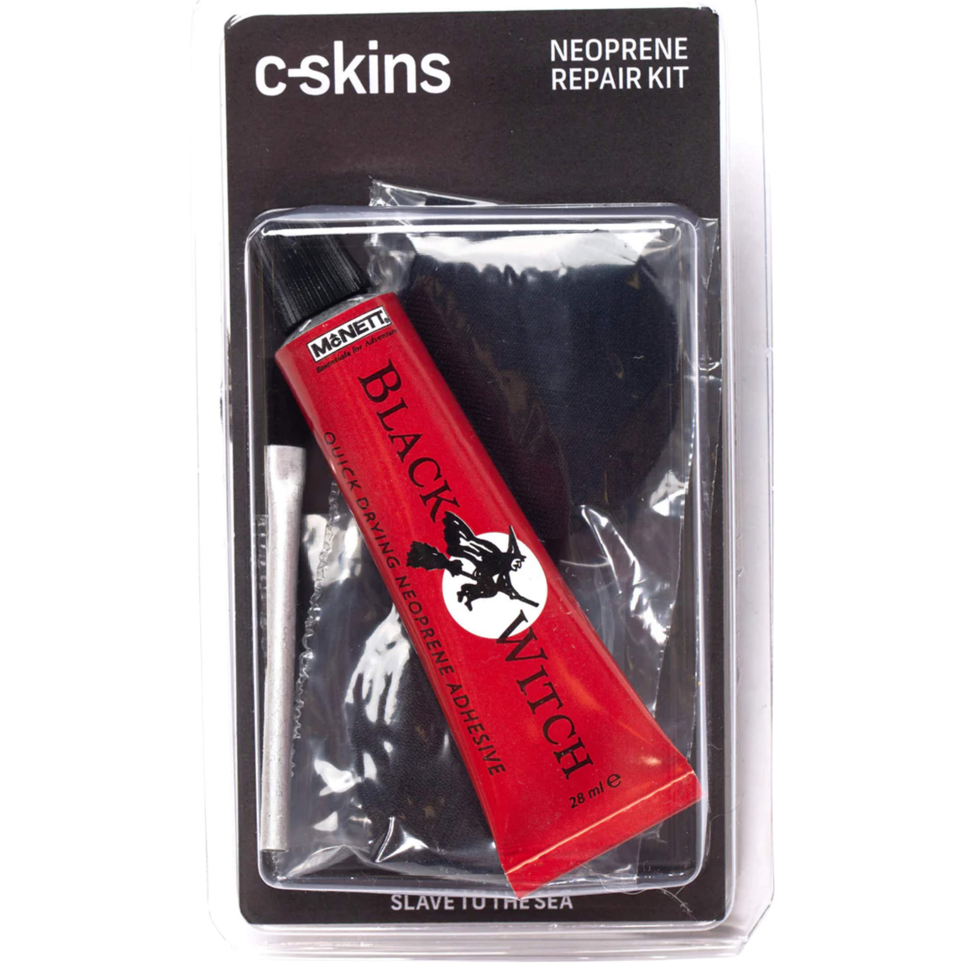 C-Skins Black Witch Neoprene Repair Kit (12 Pieces)