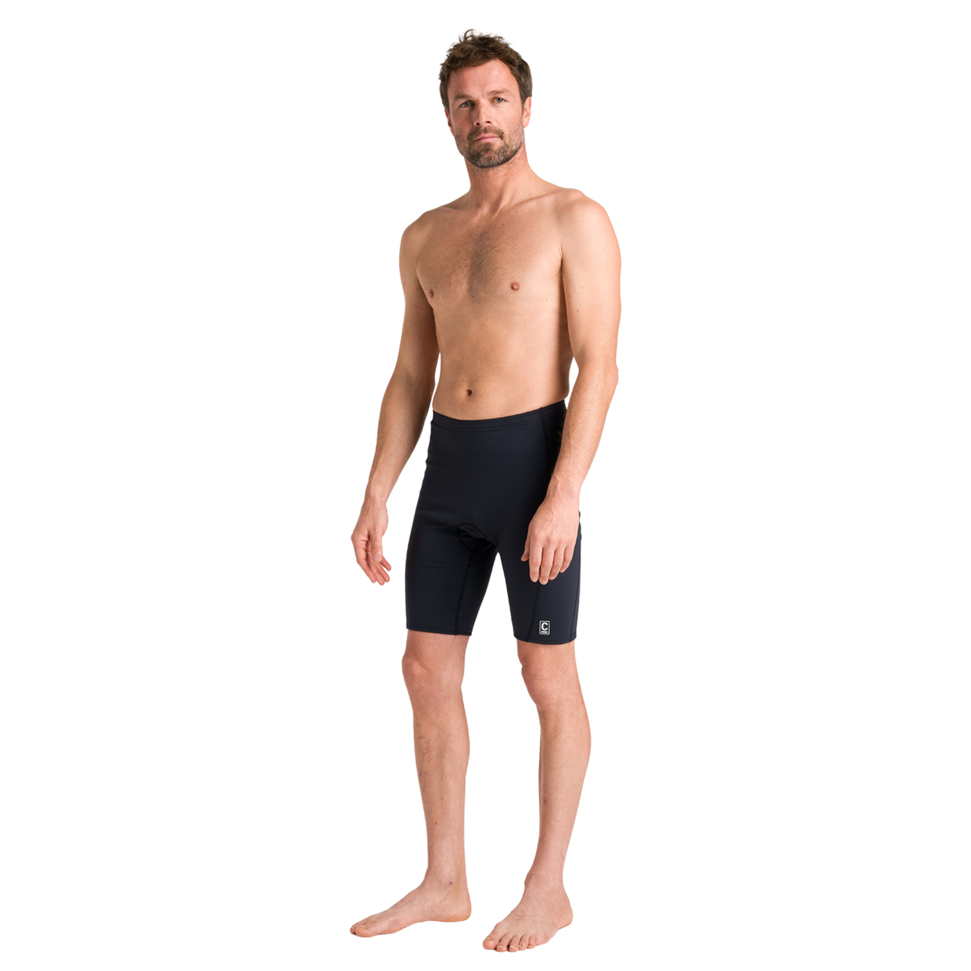 C-Skins Men's HDi Thermal Skins Wetsuit Shorts (Black)