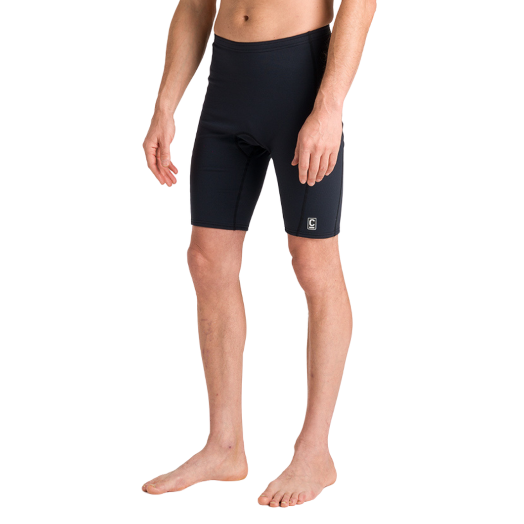 C-Skins Men's HDi Thermal Skins Wetsuit Shorts (Black)