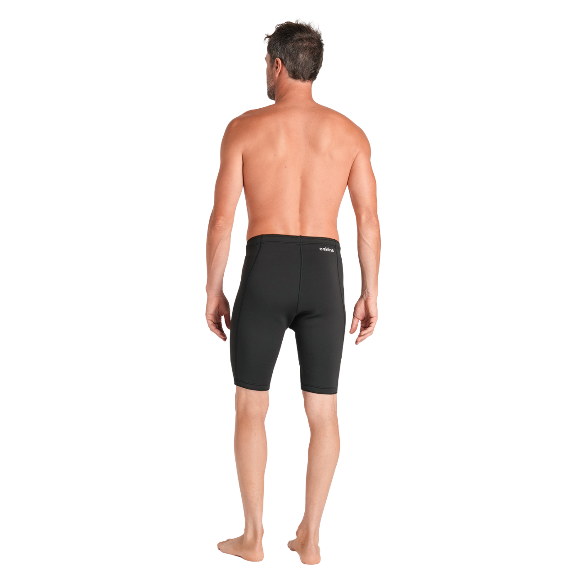 C-Skins Men's NuWave Legend 2/2mm UPF50 Neoprene Shorts (Black)