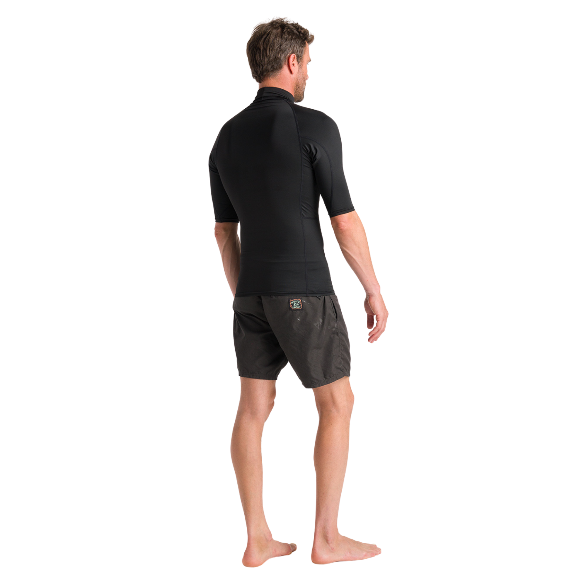 C-Skins Men's NuWave Rash X Short Sleeve Rash Vest (Black)