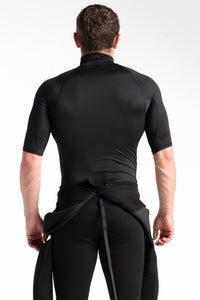 C-Skins Men's Rash X Short Sleeve UPF 50+ Rash (Black)