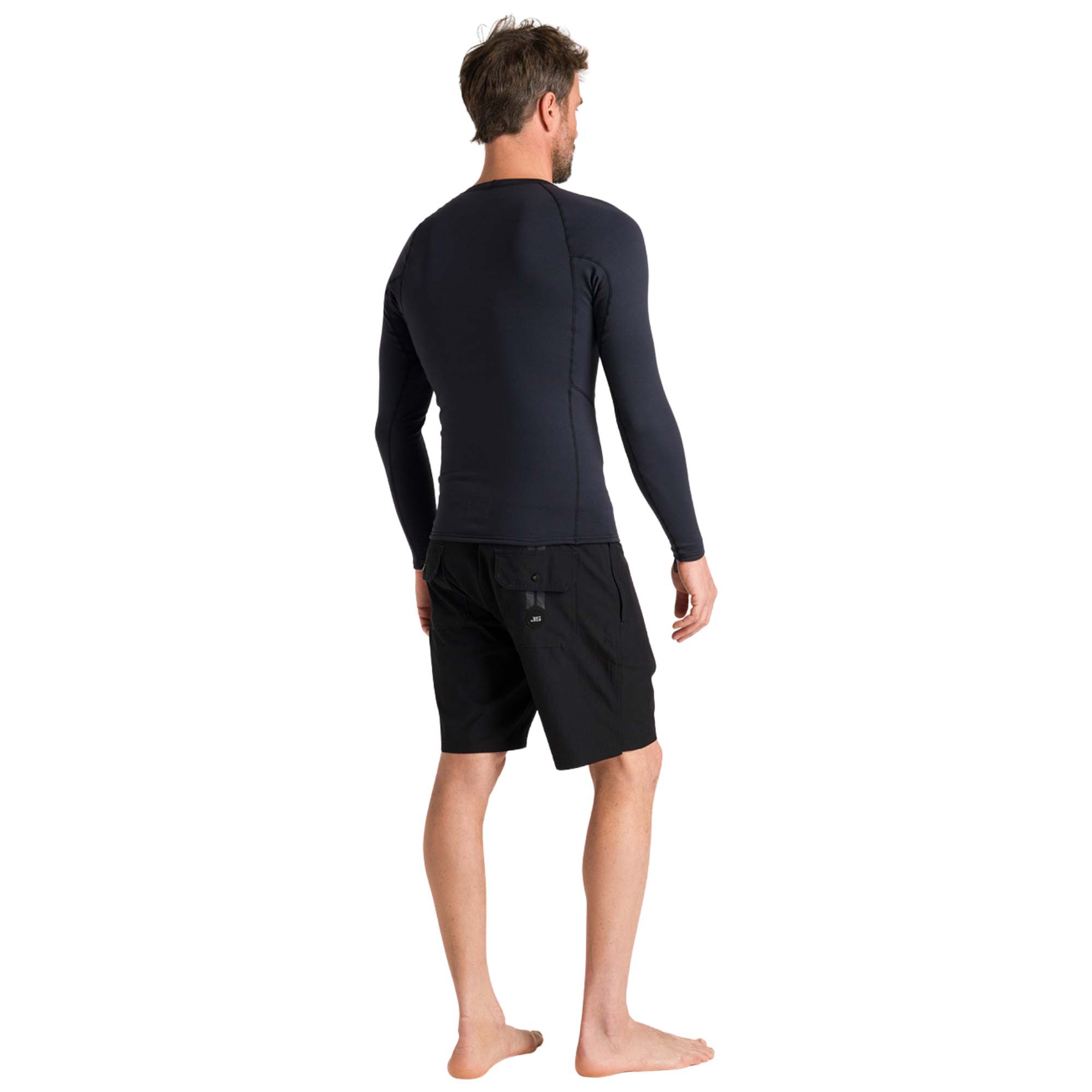 C-Skins Men's HDi Thermal Long Sleeve Rash Vest (Black)
