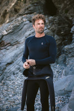 Load image into Gallery viewer, C-Skins Men&#39;s HDi Thermal Long Sleeve Rash Vest (Black)
