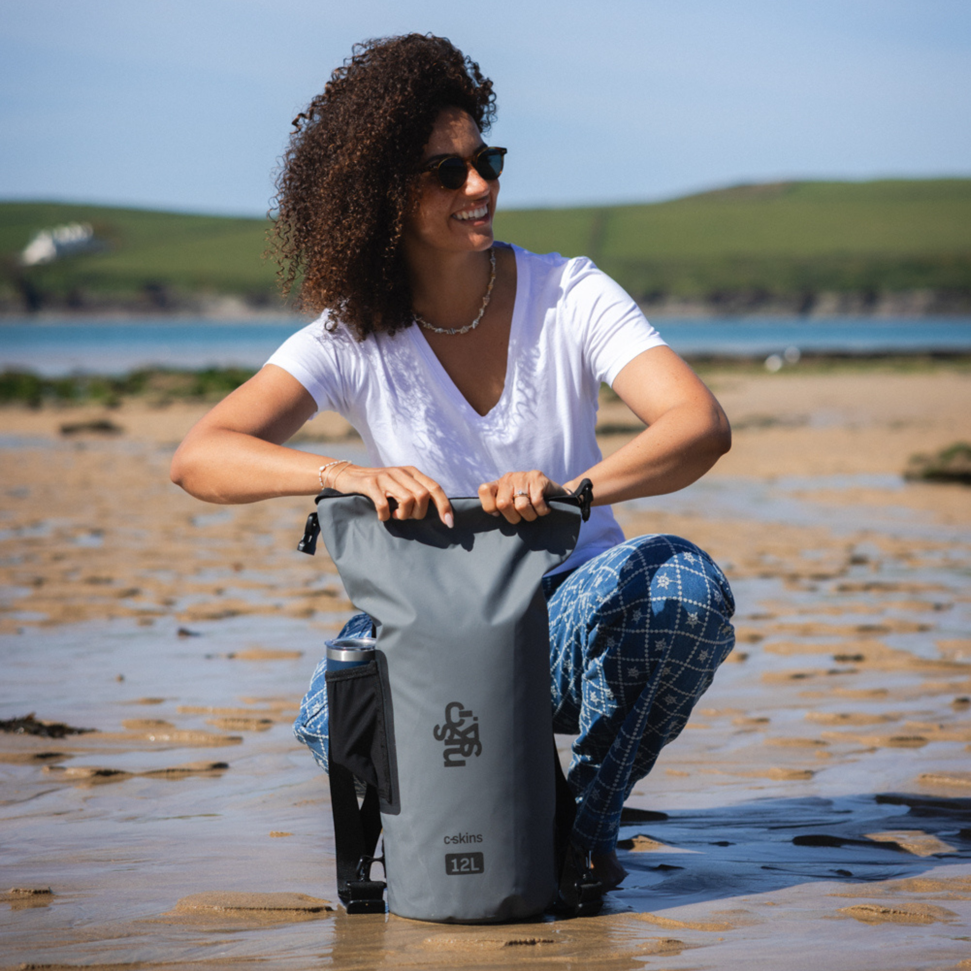 C-Skins Session 12L Dry Bag (Storm Grey)