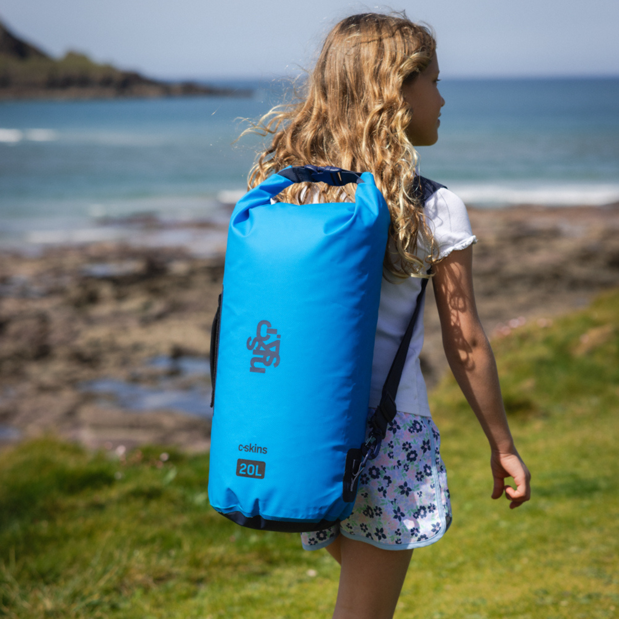 C-Skins Session 20L Dry Bag (Hawaiian Blue)