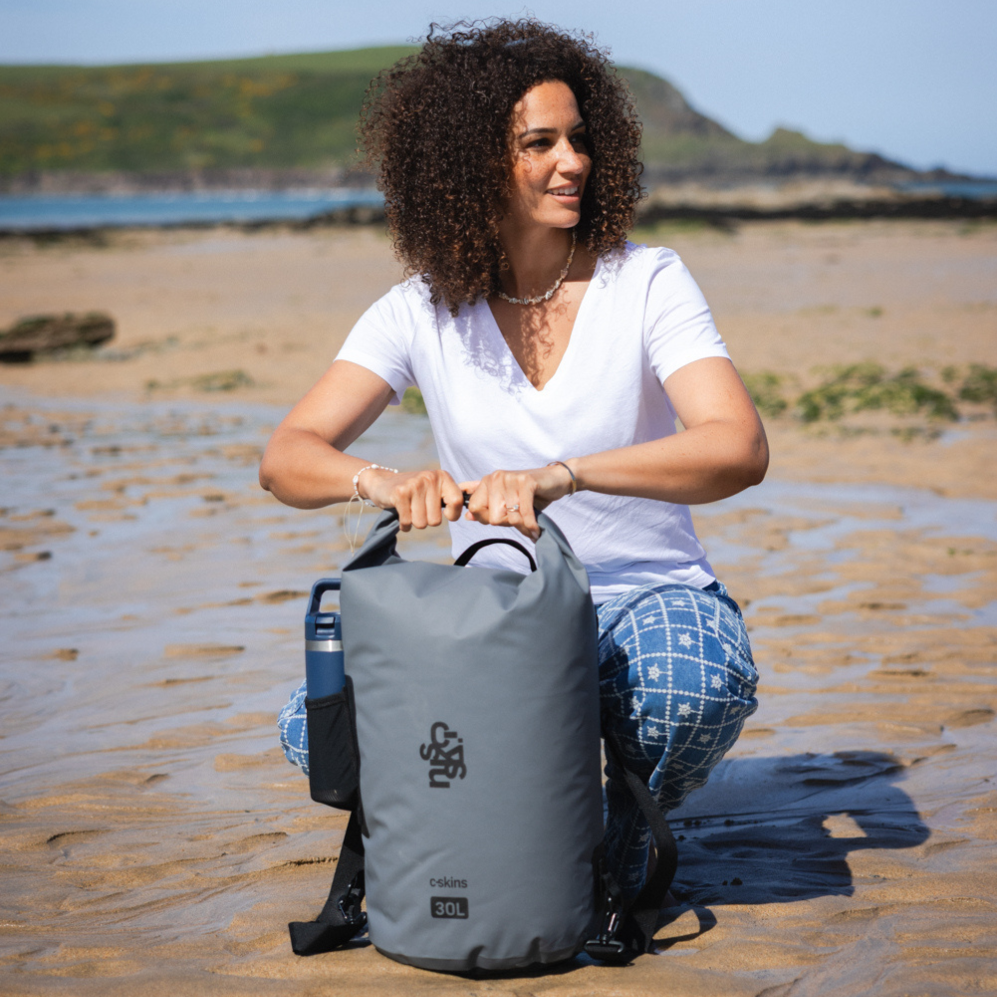 C-Skins Session 30L Dry Bag (Storm Grey)