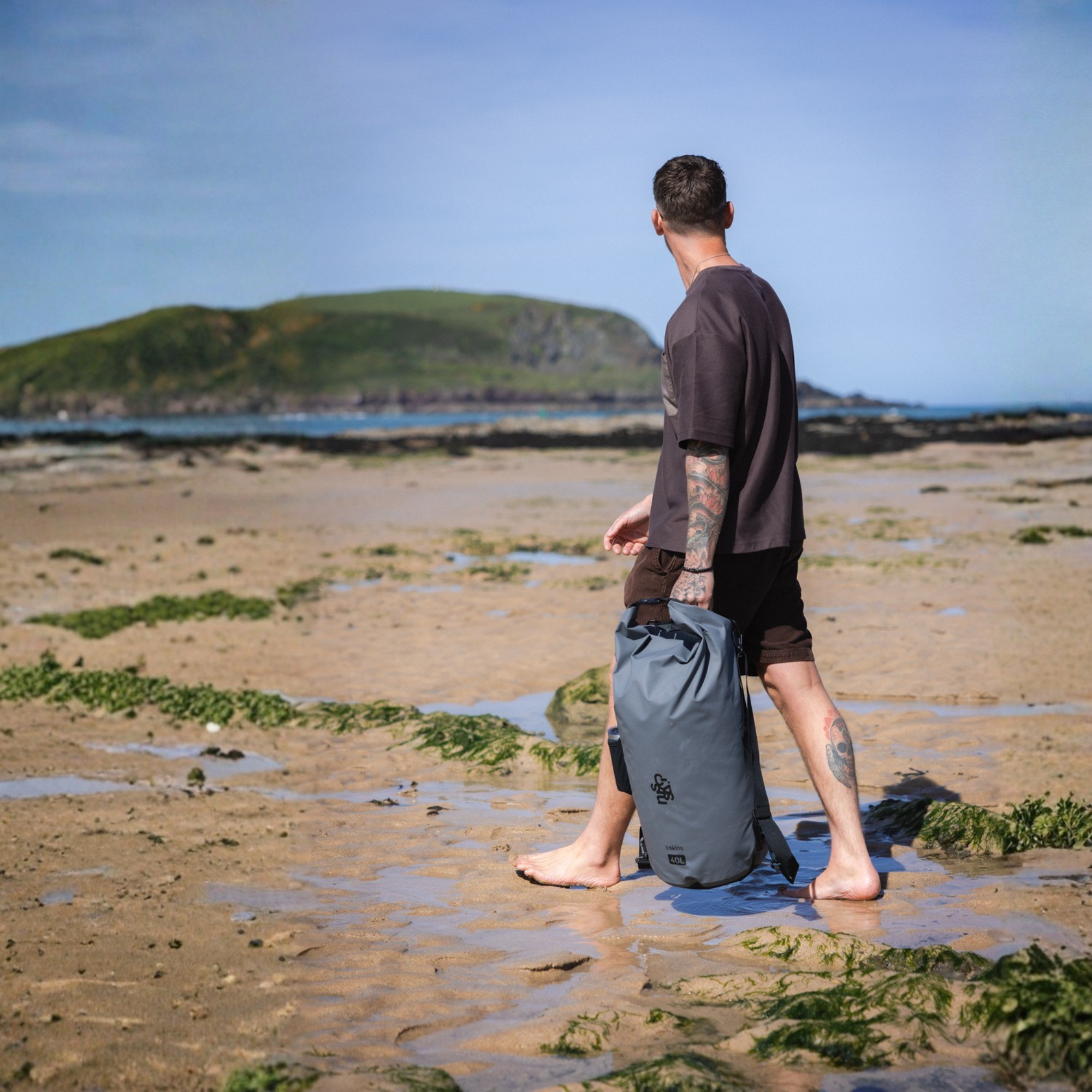 C-Skins Session 40L Dry Bag (Storm Grey)