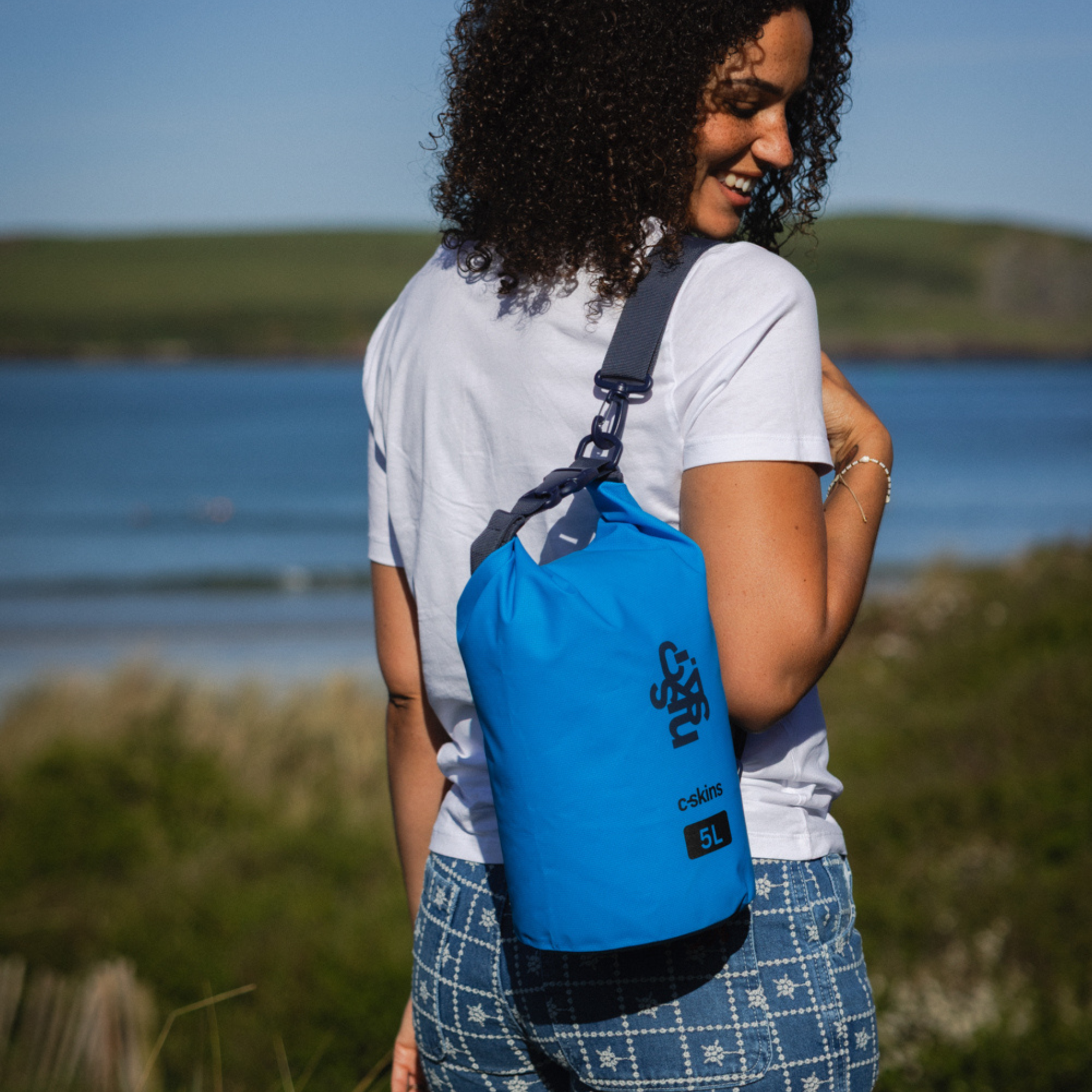 C-Skins Session 5L Dry Bag (Hawaiian Blue)