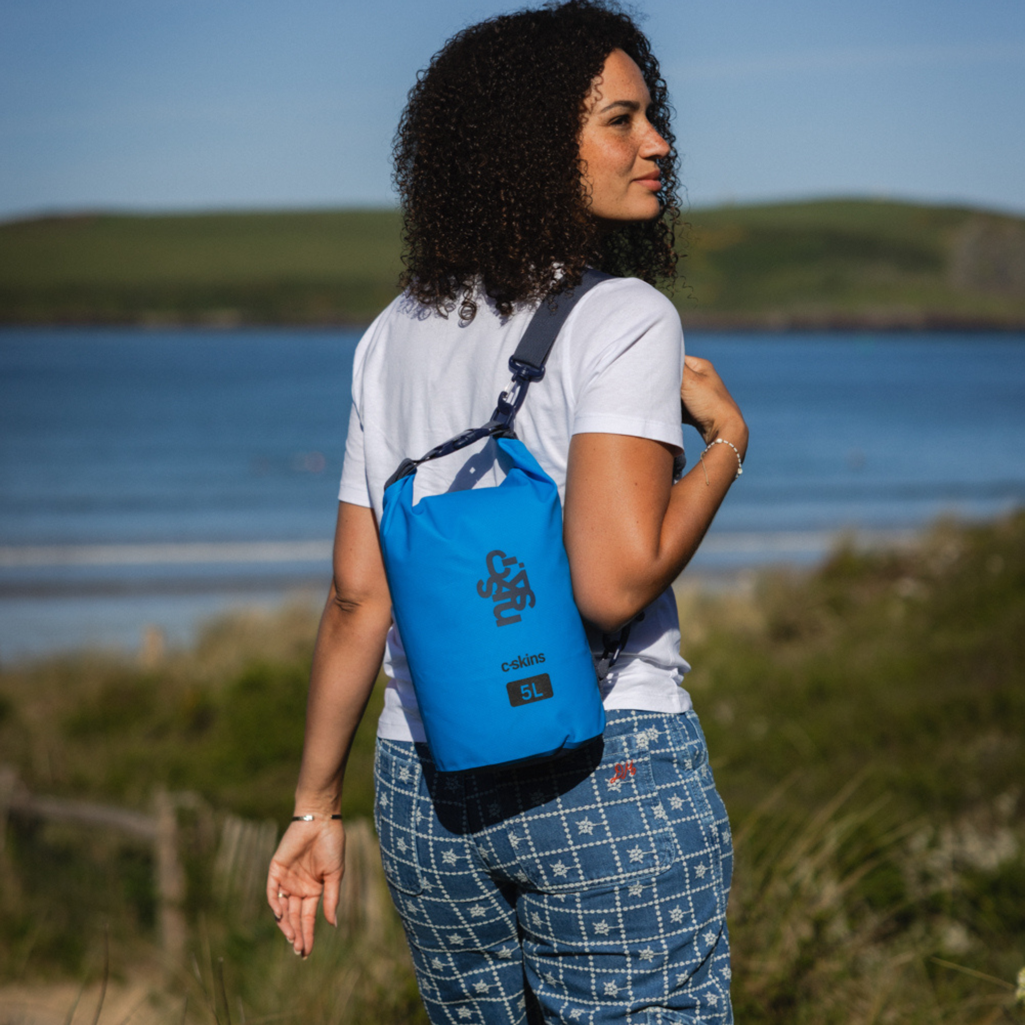 C-Skins Session 5L Dry Bag (Hawaiian Blue)