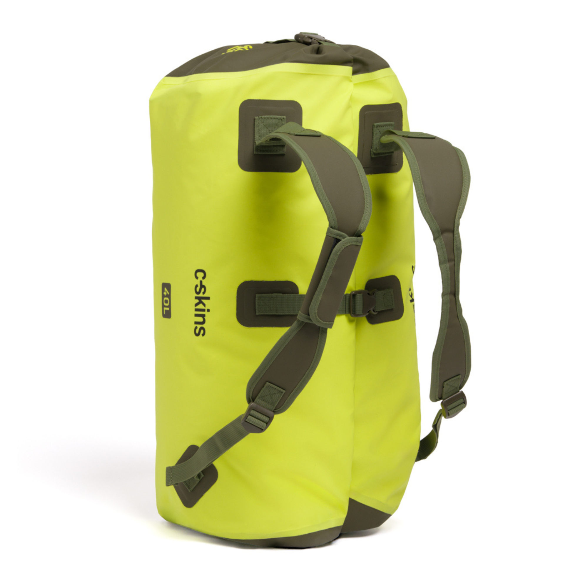 C-Skins Storm Chaser 40L Dry Duffel Bag (Flash Green)