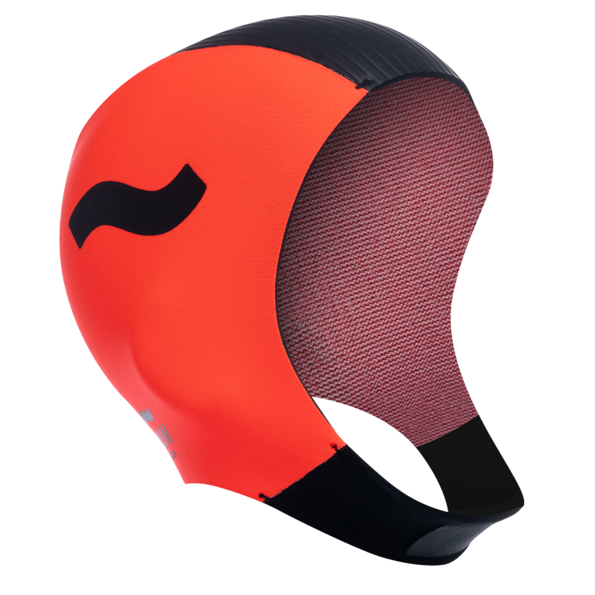 C-Skins Unisex Swim Research Thermal Swim/Watersports GBS Neoprene Cap (Black/Orange)(3mm)