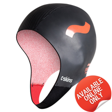 Load image into Gallery viewer, C-Skins Unisex Swim Research Thermal Swim/Watersports GBS Neoprene Cap (Black)(3mm)

