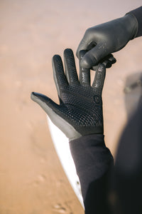 C-Skins Unisex Session GBS Neoprene Thermal Swim/Watersports Gloves (Black/Black)(3mm)