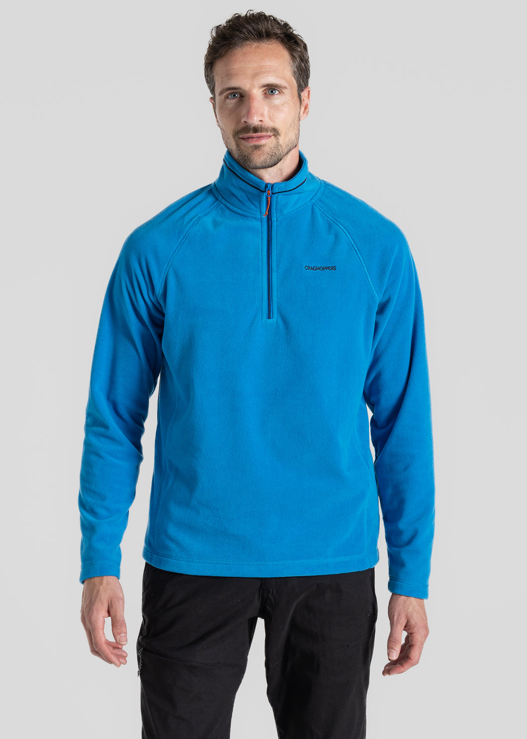 Craghoppers Men's Corey VI Half Zip Fleece Top (Howlite Blue)