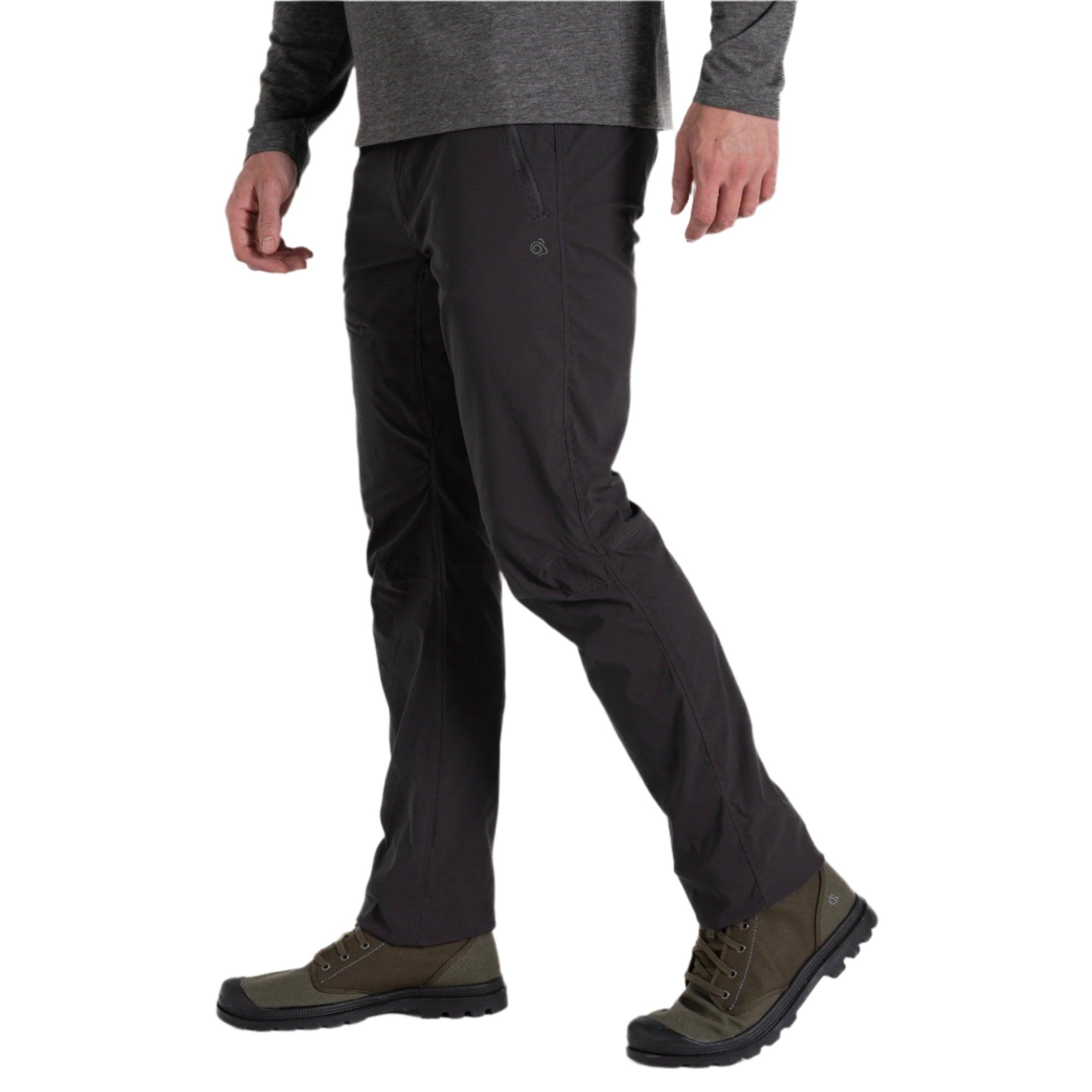 Craghoppers Men's Nosilife Pro III Insect Repellent UPF50 Trousers (Black Pepper)